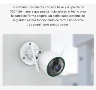 Cámara Vigilancia Exterior y nocturnida EZVIZ C3N