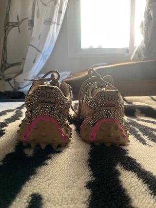 Zapatos Gucci Multicolores con Pedrería