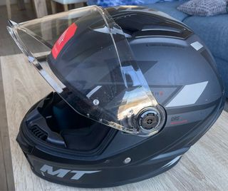 Casco Integral MT Helmets Stinger R Negro/Gris