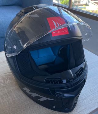 Casco Integral MT Helmets Stinger R Negro/Gris