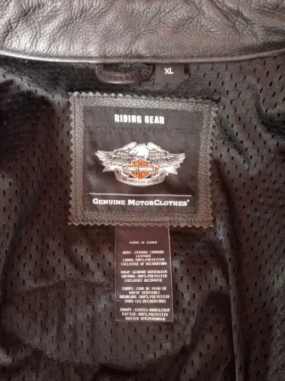 Chaqueta Piel Harley Davidson Cruiser LED ZEPPELIN