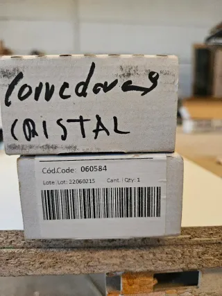 Pinzas Saheco para puertas correderas cristal