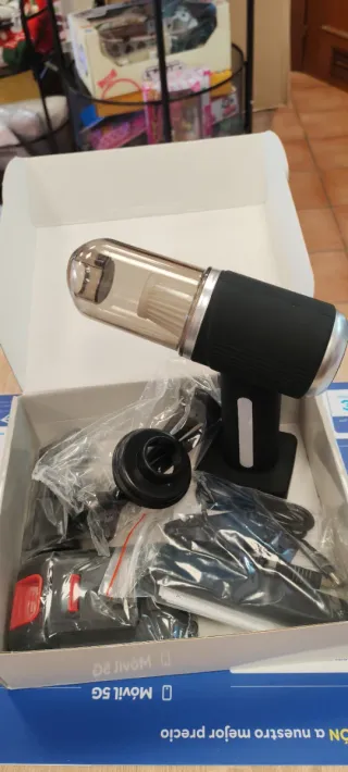 Aspiradora portátil inalámbrica