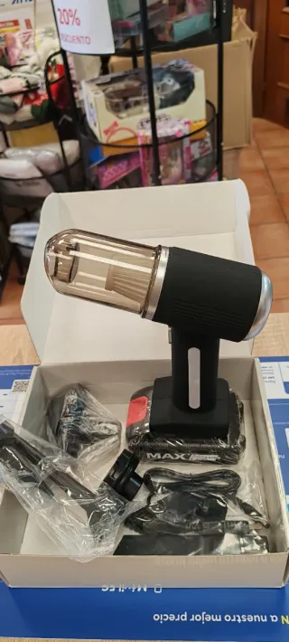 Aspiradora portátil inalámbrica