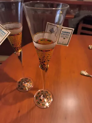 Copas Sadurní Rafols Doradas