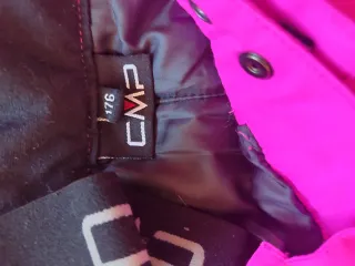 Conjunto esquí niña verde fluorescente