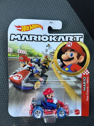 Hot Wheels Mario Kart Mario Pipe Frame Retro
