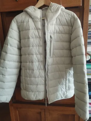 Acolchado Hollister Hombre Beige