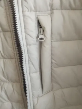 Acolchado Hollister Hombre Beige