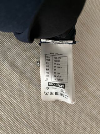 Neopreno Olaian niño 14 años