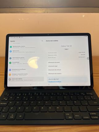 Samsung Tab S8 11' 8GB RAM 128GB Negro