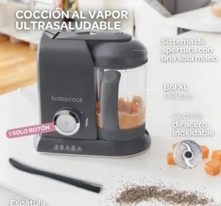 BÉABA Babycook Solo, Robot  cocina infantil 4 en 1