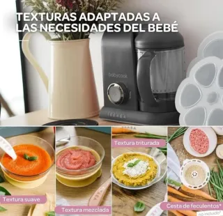 BÉABA Babycook Solo, Robot  cocina infantil 4 en 1