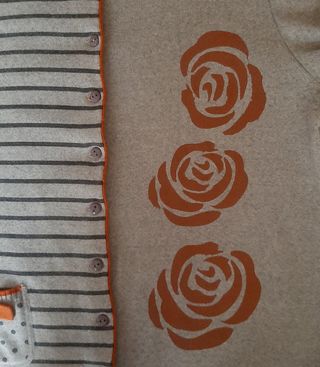 Conjunto jersey y chaqueta punto mujer