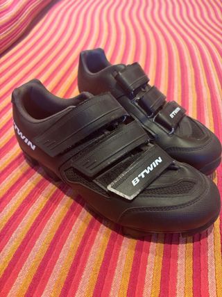 Zapatillas B'TWIN Spinning Negras