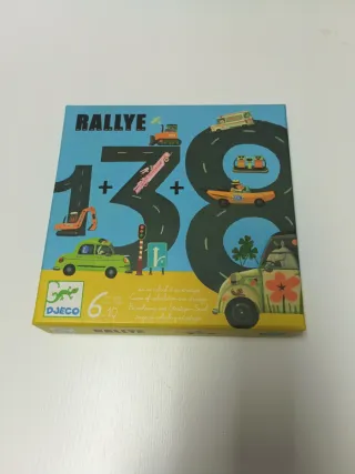 Juego de cálculo RALLYE Djeco 6-10 años