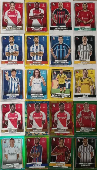 Lote 20 cromos super stars