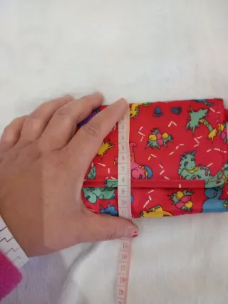 Beauty case con specchietto dinosauri