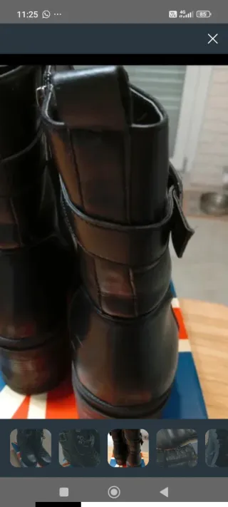 Stivaletti neri donna anfibi