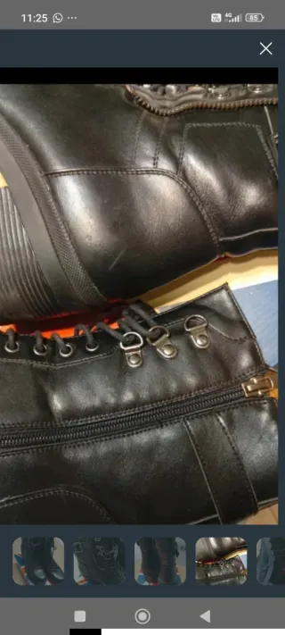 Stivaletti neri donna anfibi