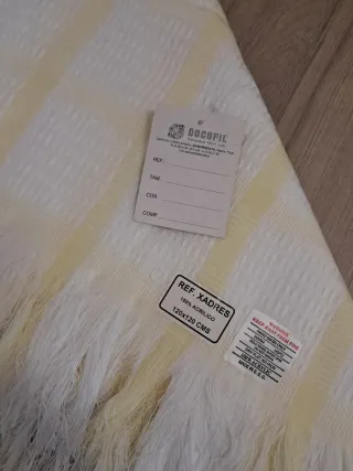 Manta de bebé 120x120 cm acrílico