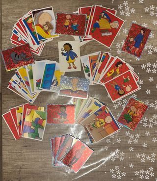 Lote 150 Cromos Caillou