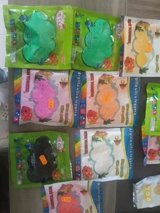 Argilla polimerica DAS, Sculpey, FIMO