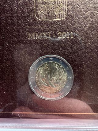 Moneta commemorativa Vaticano 2 Euro 2011