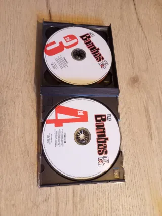 Lote 4 CDs Las Bombas del Año