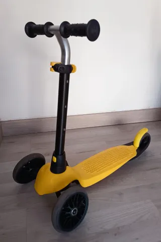 Patinete niñ@ 3 ruedas amarillo