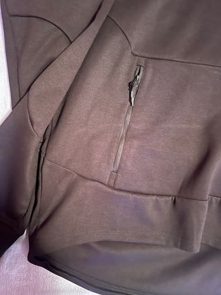 Anorak Negro con Cremalleras Neo Fit Tenth