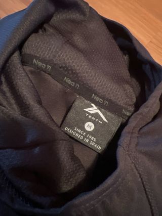 Anorak Negro con Cremalleras Neo Fit Tenth