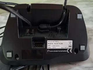 Teléfono Inalámbrico Base Alcatel Negro