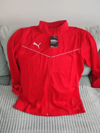 Sudadera Puma TeamRise Talla XL Roja