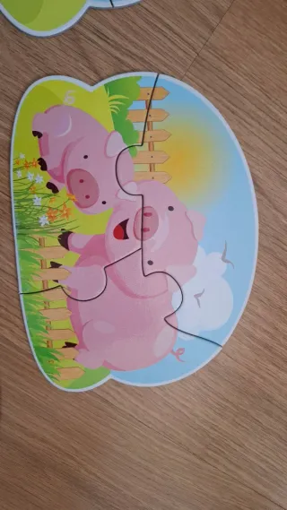 Puzzles de animales de granja