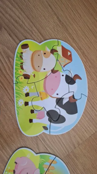 Puzzles de animales de granja