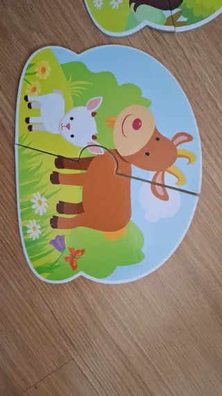 Puzzles de animales de granja