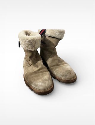 Stivali Gucci Beige/Marrone