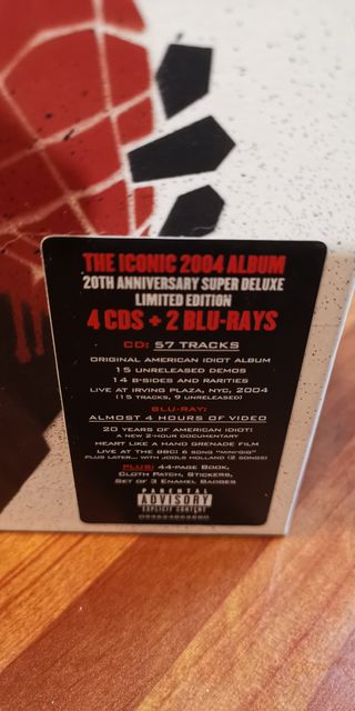 Caja Green Day American Idiot Edición Limitada....