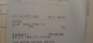 Lavadora Candy Smart