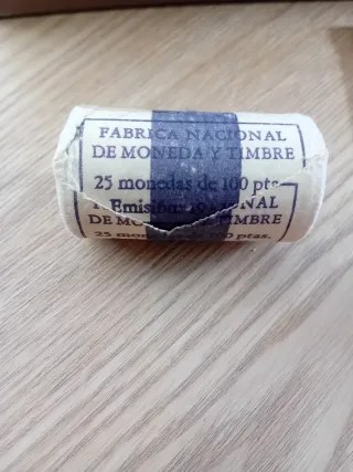 Lote 25 monedas 100 pesetas 1980 Conmemorativa.