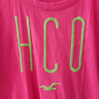 Camiseta Hollister rosa