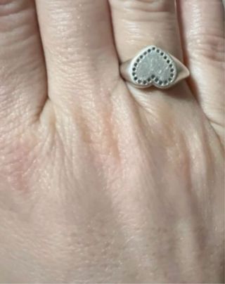 Anello Pandora Cuore Argento