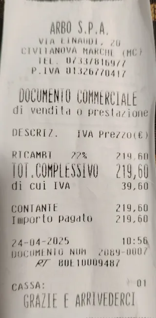 Centralina Ferroli ABM02A Caldaia GPL