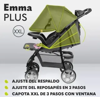 LIONELO Emma Plus Passeggino fino a 15 kg 6-36M