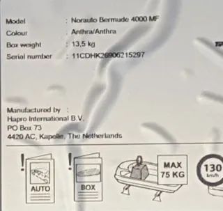 Cofre de techo Bermude 4000