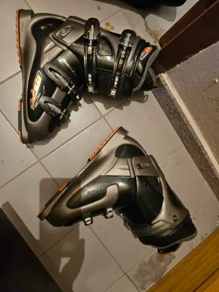 Esquís Volkl 150cm, Botas T.35 y Bolsa