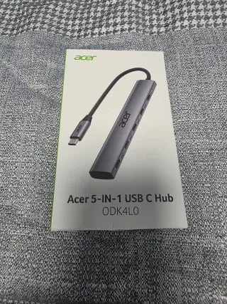 Lote 2 Adaptadores USB-C: Acer y Baseus