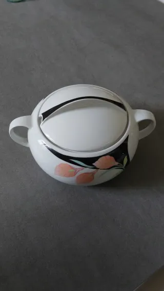 Zuppiera Bavaria Fiori Arancio