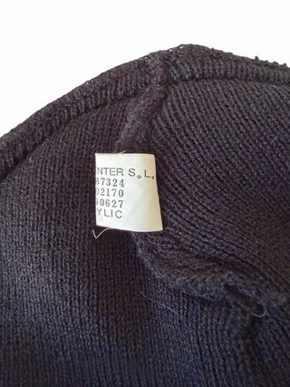 Berretto FC Barcelona Nero Vintage